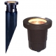 Fiberglass 12V LED MR16 Well Light w/ Open Face and PVC Sleeve