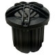 Composite (PBT) 12V LED MR16 Well Light with Dome Louvered Face