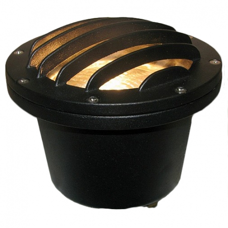 Cast Aluminum 12V LED PAR36 Well Light with Louvered Face