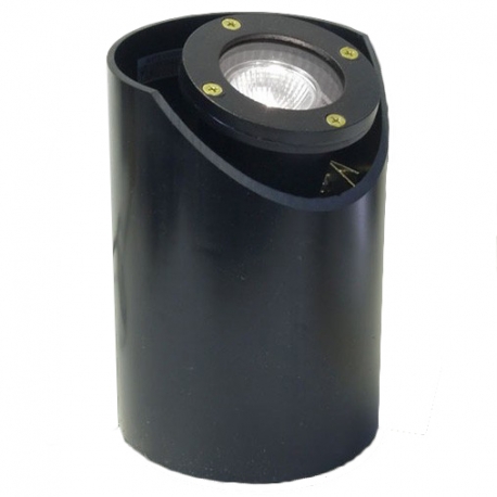 Cast Brass & PVC 12V LED MR16 Adjustable Well Light - Open Face