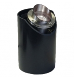 Stainless Steel & PVC 12V LED MR16 Adjustable Well Light - With Hood