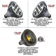 Fiberglass 120V LED PAR38 Well Light with Open Face