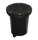 Fiberglass 120V LED PAR38 Well Light with Grille Face