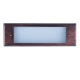 Solid Brass Premium LED Open Face Large Recessed Step Light w/ Galvanized Steel Housing