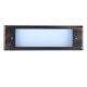 Solid Brass Premium LED Open Face Large Recessed Step Light w/ Galvanized Steel Housing