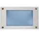 Cast Aluminum 12V LED Open Face Small Deco Recessed Step Light (Housing & Cover)