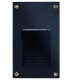 Cast Aluminum 12V LED Vertical Wash Louver Face Small Deco Recessed Step Light (Housing & Cover)
