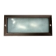 Cast Aluminum LED Open Face Large Deco Recessed Step Light w/ Cast Alum. Housing