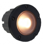 Composite (PBT) 12V LED MR16 Round Recessed Step & Brick Wall Light - Open Face
