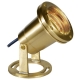 Cast Brass 12V LED MR16 Underwater Light - Louver Face