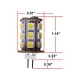 12V 4W LED G4 JC Bi-Pin
