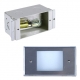 Stainless Steel Premium LED Open Face Mini Recessed Step Light w/ Galvanized Steel Housing