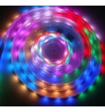 12V LED RGB Tape Light (16.4' Spool - 4.39 Watts / Ft.)