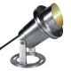 Stainless Steel 12V LED MR16 Underwater Light - With Hood