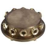 Cast Brass 12V 10 - Way Underwater Junction Box