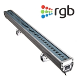 48" Length 36W LED Linear Wall Washer  - RGB with DMX Control