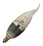 12V 3W LED Candelabra Flame Tip - Low Voltage