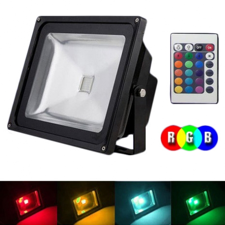 30W RGB LED Flood Light