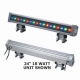 48" Length 36W LED Linear Wall Washer  - RGB with DMX Control