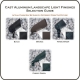 Cast Aluminum LED MR16 Directional Light - Type C