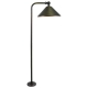 Solid Brass 12V LED Pathway Light - 6.75" Dia. Hammered Cone Adjustable Head