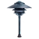 Cast Aluminum 12V G4 LED Three Tier Pagoda Light with Large Top