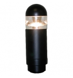 Cast Aluminum 12V MR11 LED Mini Bollard Light - 8" Height