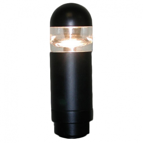 Cast Aluminum 12V MR11 LED Mini Bollard Light - 8" Height