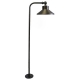 Solid Brass 12V LED Pathway Light - 6.5" Dia. Step Cone Adjustable Head